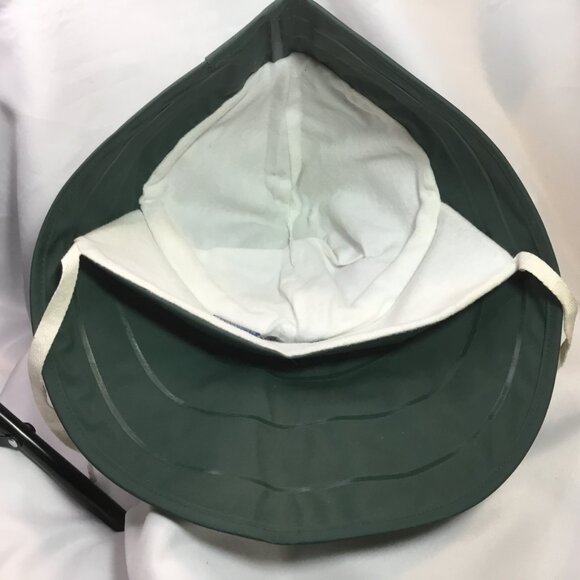 Dutch Harbor Gear Souwester Rain Hat Fisherman Cap Green, Size XL - Picture 4 of 6